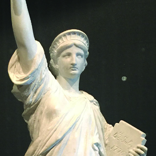 Maquette of the Statue of Liberty